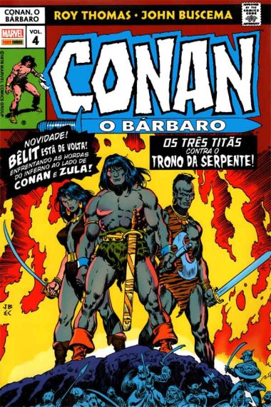 Conan o Bárbaro A Era Marvel Volume 4